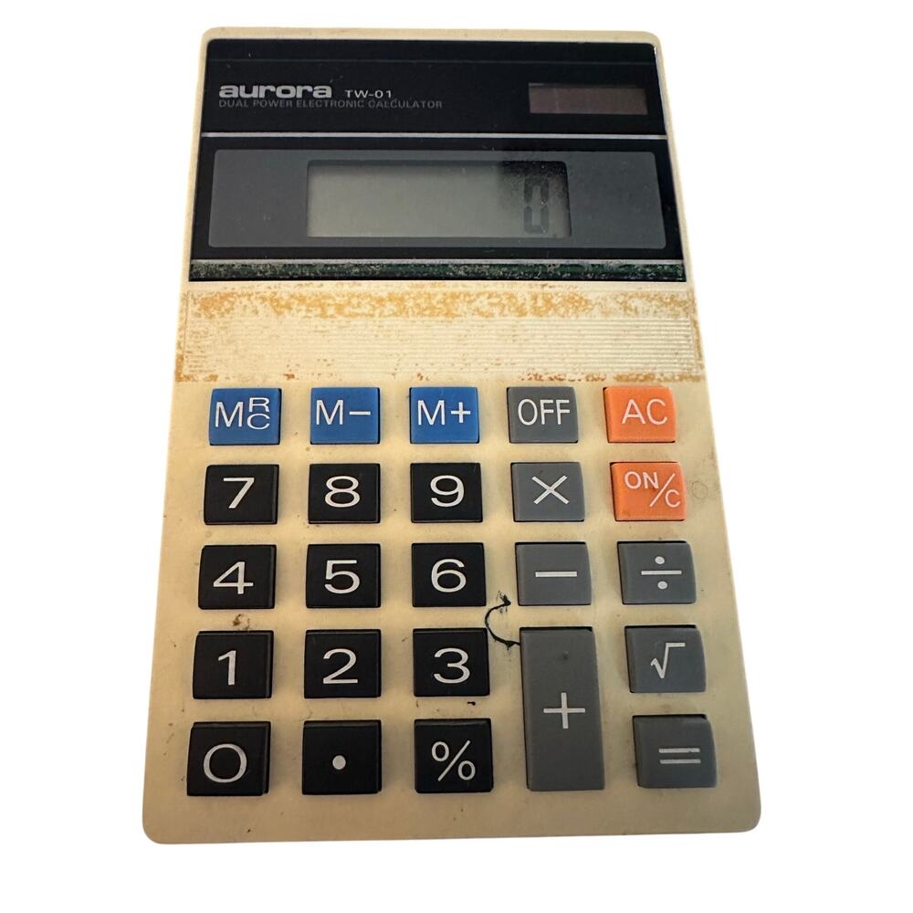 Bundle of Three Vintage Calculators